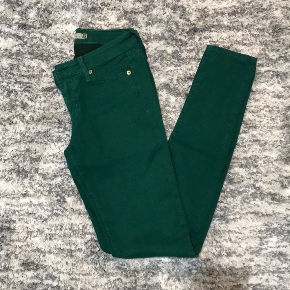 Emerald Green Jeans